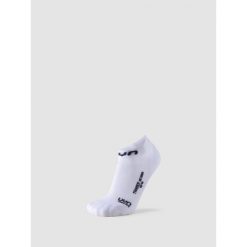Trainer No Show Socks. Białe skarpety męskie UYN, bez wzorów. Za 39.99 zł.
