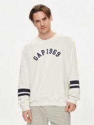 Gap Bluza 664496-00 Écru Regular Fit. Bluzy męskie GAP, m, bez wzorów, z bawełny, bez kaptura. Za 169.99 zł.