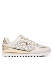 MICHAEL Michael Kors Sneakersy Nova MK04197257 Kremowy. Białe buty sportowe dziewczęce MICHAEL Michael Kors, bez wzorów, ze skóry, bez zapięcia. Za 534.99 zł.