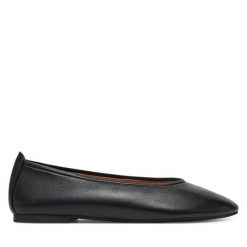 Baleriny Unisa. Czarne baleriny damskie Unisa, bez wzorów, bez obcasa. Za 289.99 zł.