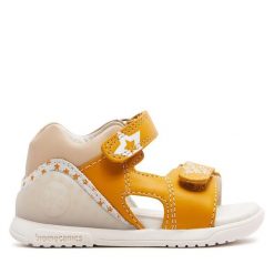 Sandały Biomecanics. Czerwone sandały dziewczęce Biomecanics, bez zapięcia. Za 289.99 zł.