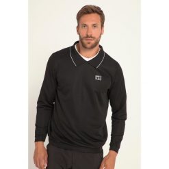Męska Bluza FLEXNAMIC® Odzież golfowa kołnierzyk polo. Czarna kurtki sportowe męskie JAY-PI, m, bez wzorów, z materiału, na golfa. Za 244.99 zł.