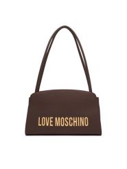 LOVE MOSCHINO Torebka JC4187PP1PKD0300 Brązowy. Brązowe torebki do ręki damskie Love Moschino, bez wzorów, ze skóry, bez dodatków. Za 919.99 zł.