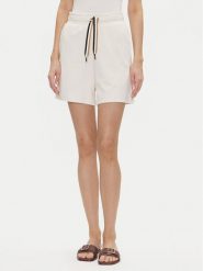 BOSS Szorty piżamowe Cp Stripe_Shorts 50539981 Écru Relaxed Fit. Piżamy damskie Boss, l, bez wzorów, z bawełny, bez ramiączek. Za 149.99 zł.