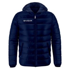 Kurtka Givova Olanda. Niebieskie kurtki męskie Givova, na jesień, s, bez wzorów, z materiału, trekkingowe. Za 231.78 zł.
