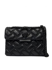 Kurt Geiger Torebka Mini Kensington 7376600109 Czarny. Czarne torebki do ręki damskie Kurt Geiger, bez wzorów, ze skóry, wizytowe, bez dodatków. Za 699.99 zł.