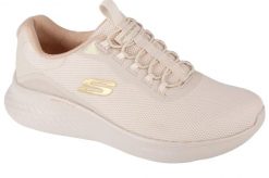Buty Skechers Skech Lite Pro Glimmer Białe. Białe obuwie sportowe damskie Skechers, bez wzorów, z materiału, na fitness i siłownię. Za 346.15 zł.