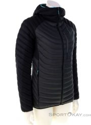 Kurtka damska Dynafit Radical Down Hood Jacket - black. Czarne kurtki damskie NoName, bez wzorów, bez kaptura. Za 1,614.38 zł.