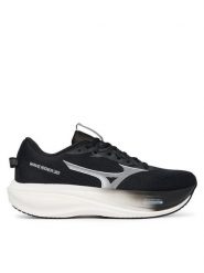 Mizuno Buty do biegania Wave Rider 30 J1GM2620 Czarny. Czarne buty sportowe męskie Mizuno, z materiału, bez zapięcia, do biegania. Za 600.99 zł.