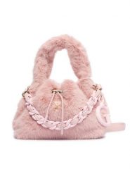 Guess Torebka J6BZ16 W3989 Różowy. Czerwone torby i plecaki dziecięce Guess, z materiału. Za 264.99 zł.