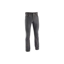 Spodnie jeździeckie Jodhpury jeansowe męskie. Spodnie materiałowe męskie FOUGANZA, m, bez wzorów, z bawełny. Za 199.99 zł.