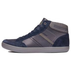 Geox Tenisówki Męskie Box, 41, Ciemnoniebieskie. Szare trampki męskie Geox. Za 429.00 zł.