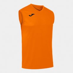 Koszulka do koszykówki męska Joma Combi bez rękawów. Brązowe koszulki sportowe męskie Joma, m, bez wzorów, z meshu, bez kołnierzyka, bez ramiączek, do koszykówki. Za 122.50 zł.