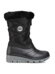 Olang Śniegowce Nancy Czarny. Czarne śniegowce i trapery damskie Olang, z syntetyku. Za 299.99 zł.