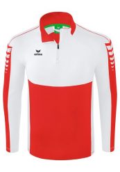 Bluza treningowa Erima Six Wings. Białe bluzy męskie Erima, xl, bez wzorów, z materiału, bez kaptura, na fitness i siłownię. Za 208.50 zł.