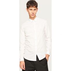 Koszula slim fit w paski - Biały. Koszule męskie marki Giacomo Conti. W wyprzedaży za 39.99 zł.