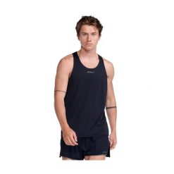 Tank top 2XU Light Speed. Białe t-shirty męskie 2XU, l, bez wzorów, z materiału, sportowe, bez kołnierzyka. Za 297.00 zł.