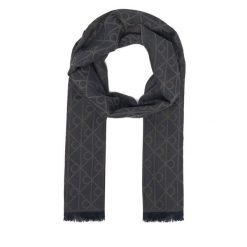 Szalik Calvin Klein. Niebieskie rękawiczki męskie Calvin Klein, bez wzorów, z dzianiny. Za 249.99 zł.