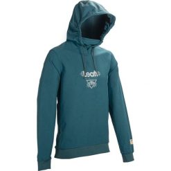 Bluza rowerowa (z kapturem) LEATT Hoodie MTB Gravity 3.0. Niebieskie bluzy męskie LEATT, bez wzorów, z kapturem. Za 859.77 zł.