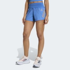 Spodenki do biegania damskie ADIDAS 265. Szorty sportowe damskie Adidas, na wiosnę, s, bez wzorów, z materiału, sportowe, do biegania. Za 169.99 zł.