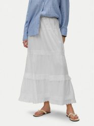 Vero Moda Spódnica maxi Sandy 10345282 Biały Regular Fit. Białe spódnice damskie Vero Moda, xs, bez wzorów, z bawełny, maxi. Za 269.99 zł.