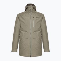 Kurtka przeciwdeszczowa męska Marmot Oslo GORE-TEX. Brązowe kurtki sportowe męskie Marmot, m, bez wzorów, z gore-texu, trekkingowe, gore-tex. Za 1,499.00 zł.