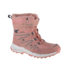 Buty zimowe dziewczęce, Kappa Floki Tex T. Czerwone buty zimowe dziewczęce Kappa, bez wzorów, bez zapięcia. Za 179.99 zł.