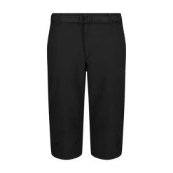 Spodnie 3/4 CMP Capri. Czarne krótkie spodenki sportowe męskie CMP, bez wzorów, trekkingowe. Za 169.00 zł.