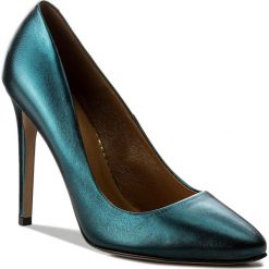 Szpilki GINO ROSSI - Melania DCG800-S99-4F00-0129-0 56. Niebieskie szpilki damskie Gino Rossi, ze skóry. W wyprzedaży za 219.00 zł.