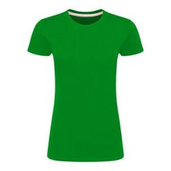 Idealna Koszulka Damska. Zielone koszulki sportowe damskie SG, s, bez wzorów, sportowe, bez kołnierzyka. Za 34.99 zł.