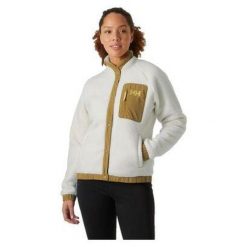 Bluza damska Helly Hansen Imperial Pile Snap. Białe bluzy sportowe damskie Helly Hansen, m, bez wzorów, bez kaptura, trekkingowe. Za 439.99 zł.