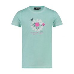 Koszulka dla dziewczynki CMP. Białe t-shirty i topy dla dziewczynek CMP, bez wzorów, z jersey, bez ramiączek. Za 110.50 zł.
