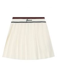 Guess Spódnica plisowana J5BD16 Z1152 Écru Regular Fit. Spódniczki dla dziewczynek Guess, z aplikacjami, z syntetyku. Za 199.99 zł.