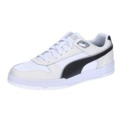 Buty PUMA RBD Game Low. Białe obuwie sportowe damskie Puma, bez wzorów, trekkingowe. Za 209.99 zł.