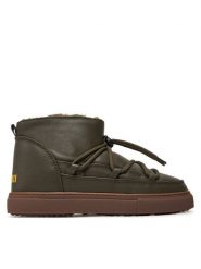 Inuikii Śniegowce Grape Low 05600-004 Khaki. Brązowe kozaki damskie Inuikii, ze skóry, bez zapięcia. Za 959.99 zł.