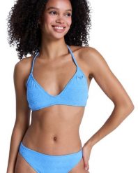 Trójkątny stanik bikini dla Kobiety PARADISE WAVE Niebieski. Niebieskie bikini damskie Roxy, m, bez wzorów. Za 169.99 zł.