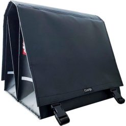 Clarijs podwójna torba rowerowa 40L PVC z wycięciem matowa czarna. Czarne torby i plecaki dziecięce ROYAL PADEL, z materiału. Za 348.95 zł.