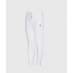 Spodnie męskie do tenisa Organic. Białe spodnie sportowe męskie NORDICDOTS, l, bez wzorów, z bawełny, na fitness i siłownię. Za 235.00 zł.