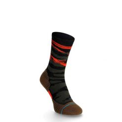 Skarpety do biegania Stance Primal Light Crew. Zielone skarpety damskie Stance, bez wzorów. Za 59.99 zł.