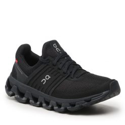 Buty do biegania On. Czarne obuwie sportowe damskie On, bez wzorów, do biegania. Za 519.99 zł.
