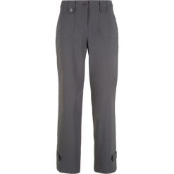 Spodnie z bengaliny "STRAIGHT" bonprix szary. Szare spodnie materiałowe damskie bonprix. Za 74.99 zł.