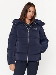 EA7 Emporio Armani Kurtka zimowa 6RTB09 TNDAZ 0554 Granatowy Regular Fit. Niebieskie kurtki damskie EA7 Emporio Armani, na zimę, xs, bez wzorów, z syntetyku, bez kaptura. Za 999.99 zł.