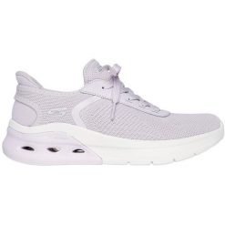 Buty sportowe damskie Skechers Bobs Arc Waves 2.0. Fioletowe obuwie sportowe damskie Skechers, bez wzorów, z materiału. Za 390.00 zł.