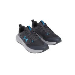 Buty sportowe męskie Under Armour Charged Commit TR4. Szare buty sportowe męskie Under Armour, bez zapięcia, do biegania. Za 261.99 zł.