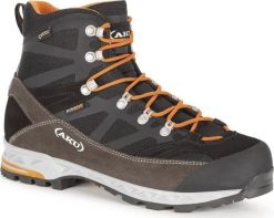 Buty trekkingowe męskie Aku M'S TREKKER PRO GTX, black/ orange, 45. Czarne trekkingi męskie Aku. Za 756.25 zł.