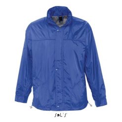 Windbreaker Sol's Mistral. Niebieskie kurtki męskie SOL'S, m, bez wzorów, bez kaptura. Za 222.50 zł.