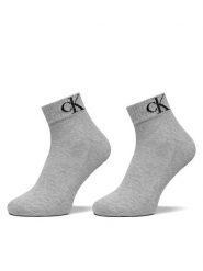 Calvin Klein Jeans Skarpety krótkie 701228805 Szary. Szare skarpety męskie Calvin Klein Jeans, bez wzorów, z bawełny. Za 59.99 zł.