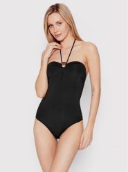 Pinko Strój kąpielowy Budino 1G17F4 Y7TT Czarny. Czarne kostiumy jednoczęściowe damskie Pinko, xs, bez wzorów, z syntetyku. Za 669.99 zł.