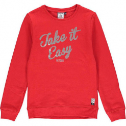 Bluza w kolorze czerwonym. Bluzy dla dziewczynek marki bonprix. W wyprzedaży za 105.95 zł.