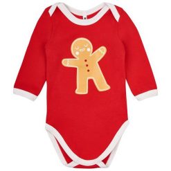 Garnamama Body Dziecięce Christmas, 74, Białe/Czerwone. Body niemowlęce marki Pollena Savona. Za 29.00 zł.